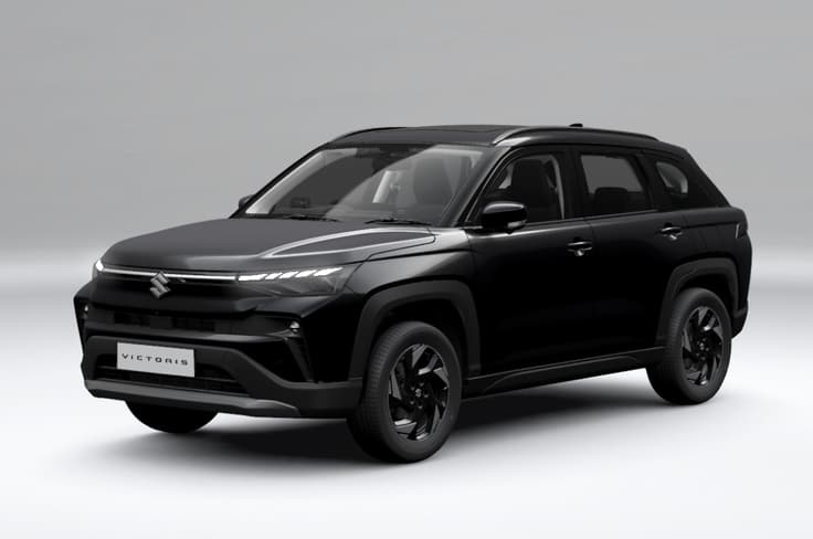 Bluish Black: ZXI, ZX(O), ZXI+ and ZXI+(O). Maruti Victoris Bluish Black