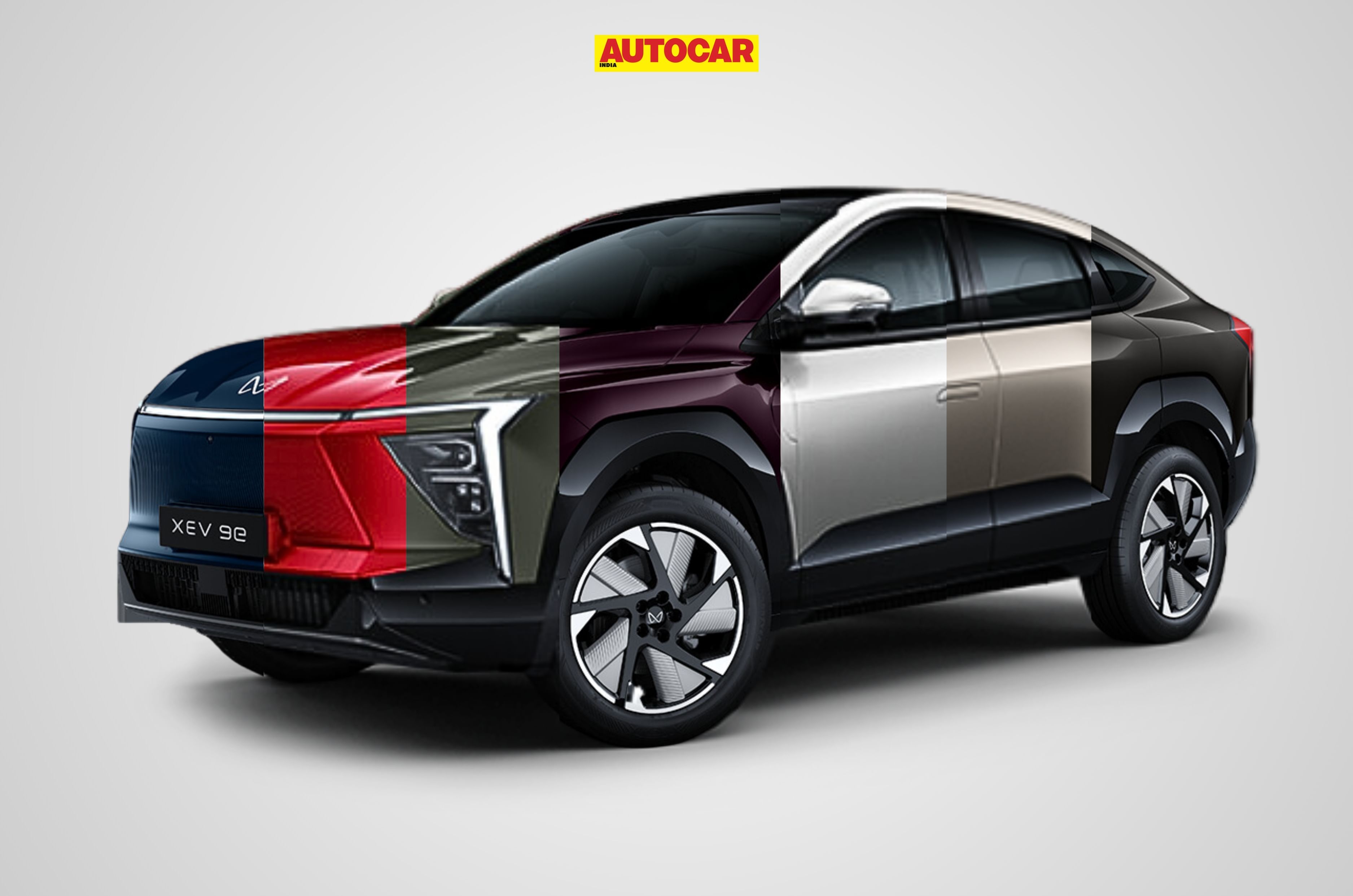 Mahindra offers a total of seven colours with the XEV 9e, with none of them locked to specific trims.