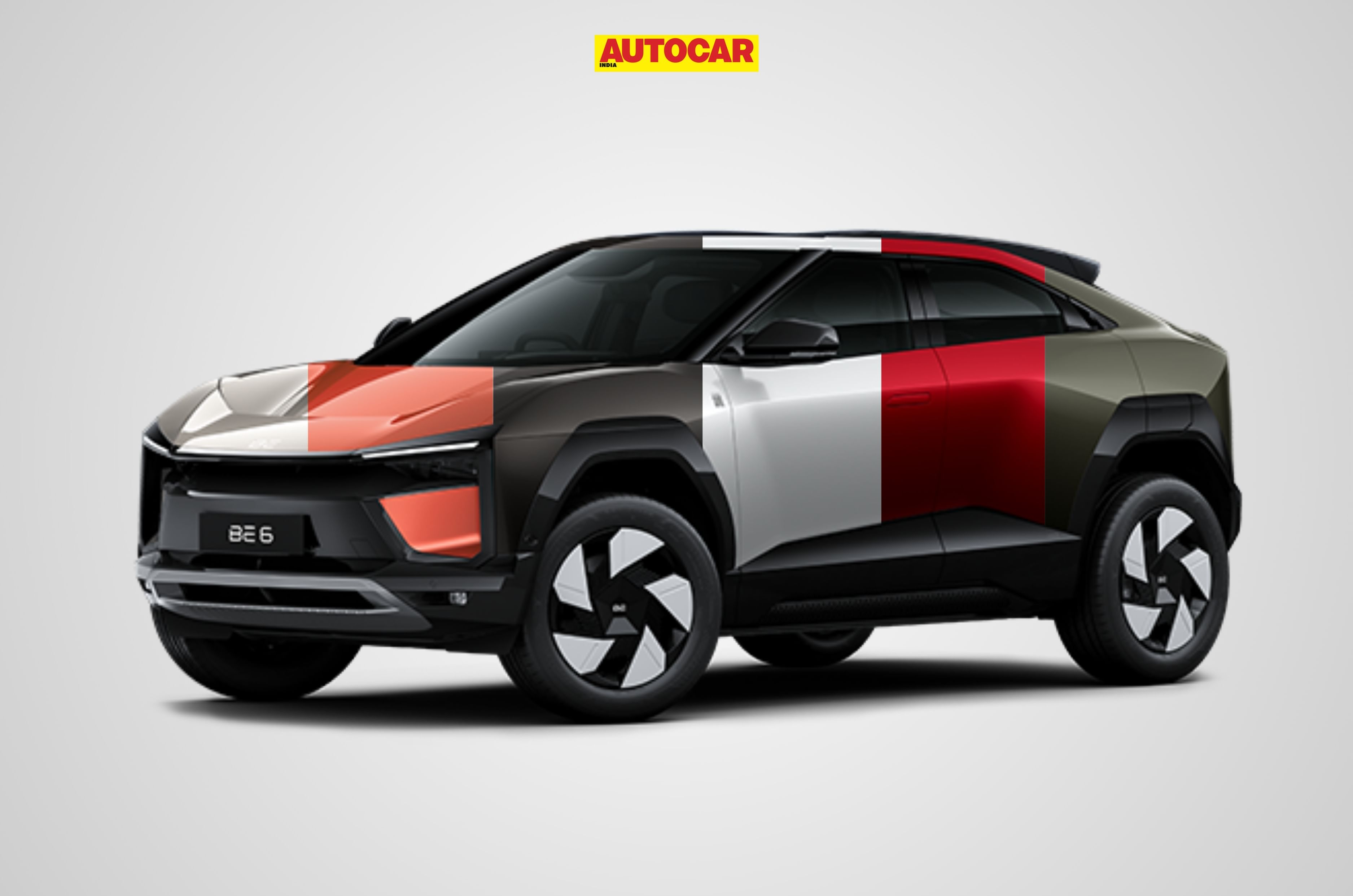 The Mahindra BE 6 is available with a total of eight colour options.