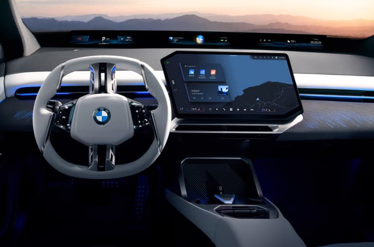 2025 BMW iX3 touchscreen