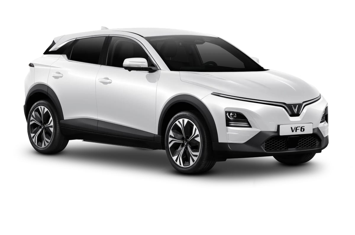 VinFast VF6 white exterior colour