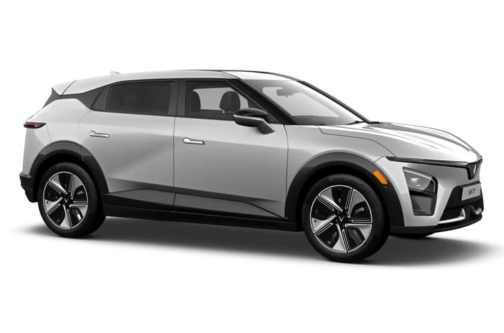 VinFast VF7 silver exterior colour