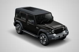 mahindra thar roxx stealth black colour