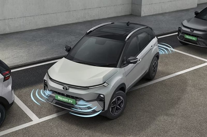 It gets front and rear parking sensors.