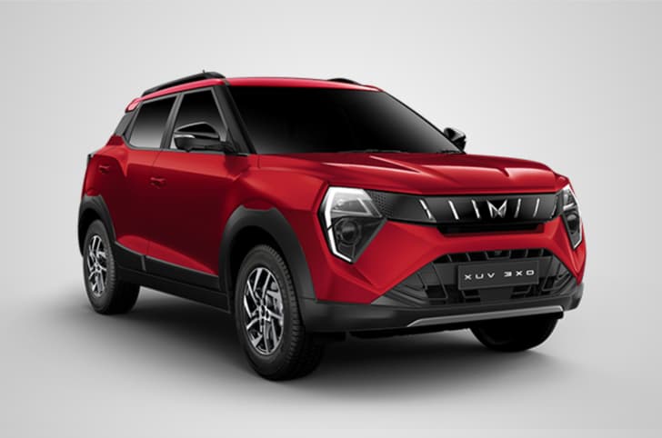 mahindra xuv 3xo tango red colour