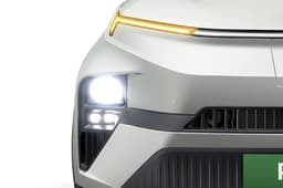 Tata Punch headlight and DRL