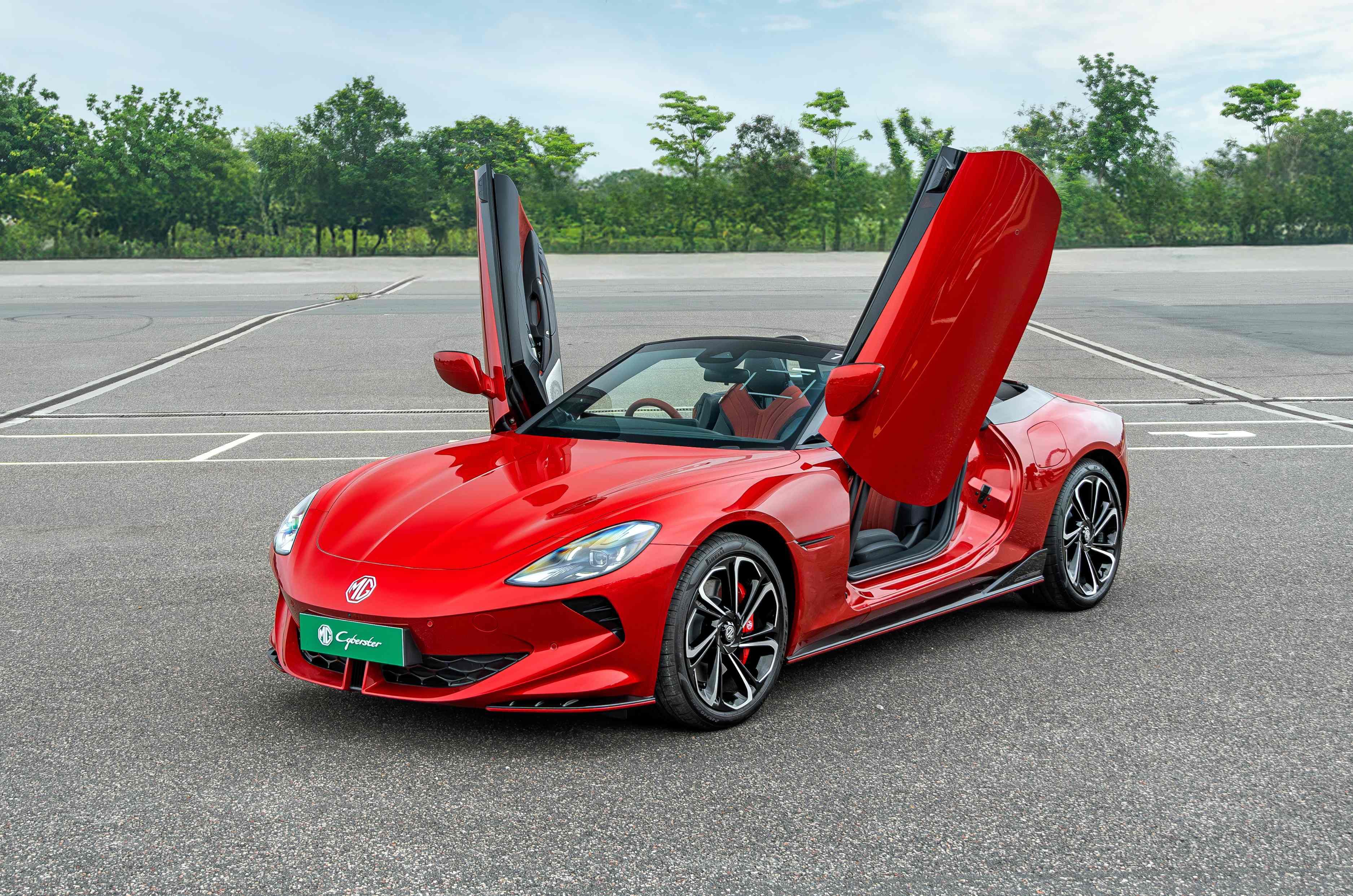 The Cyberster is the fastest MG ever and is the first convertible EV on sale in India.
