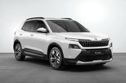 skoda kylaq candy white colour