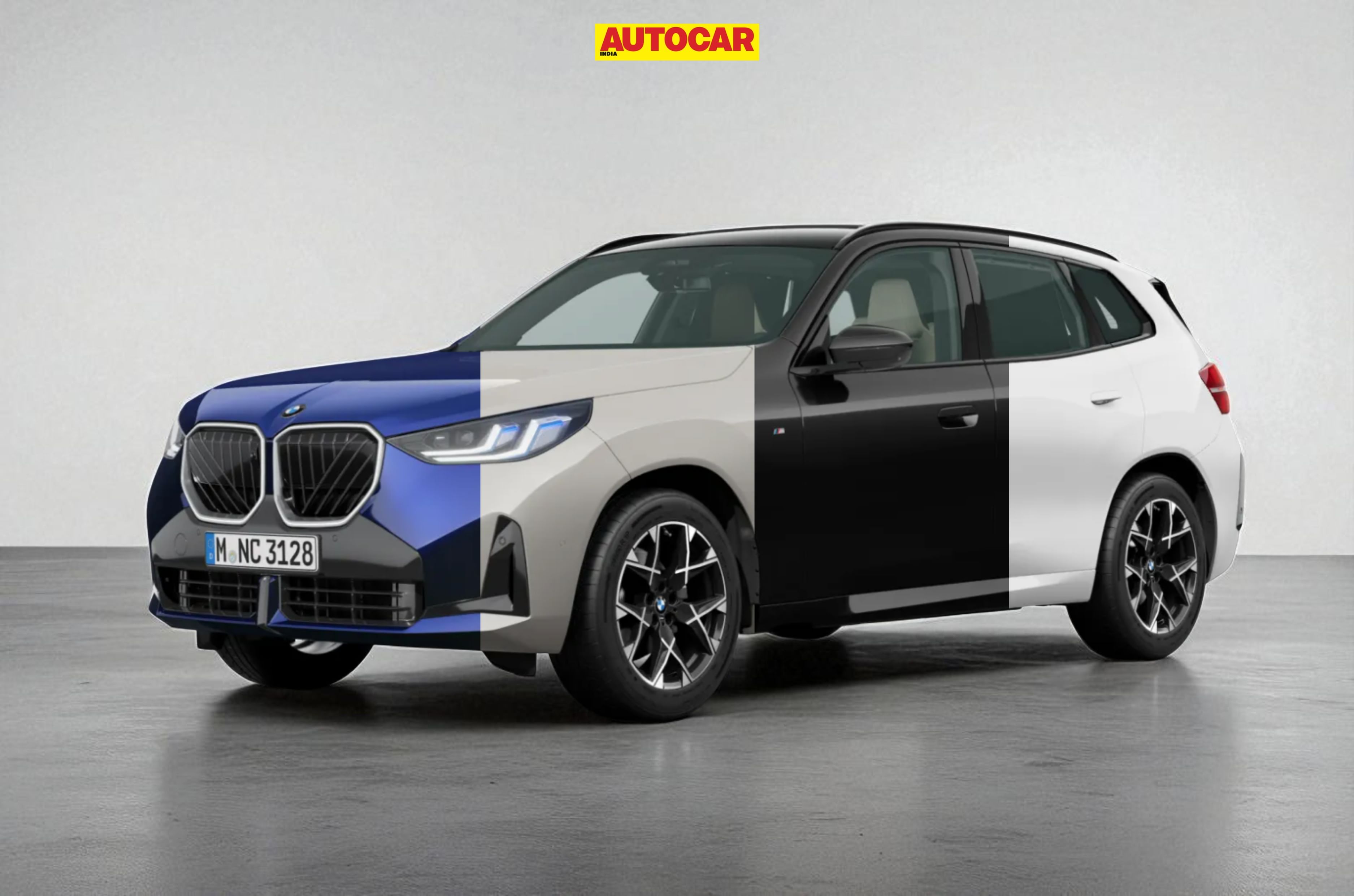 BMW India sells its X3 SUV in four exterior colour options.