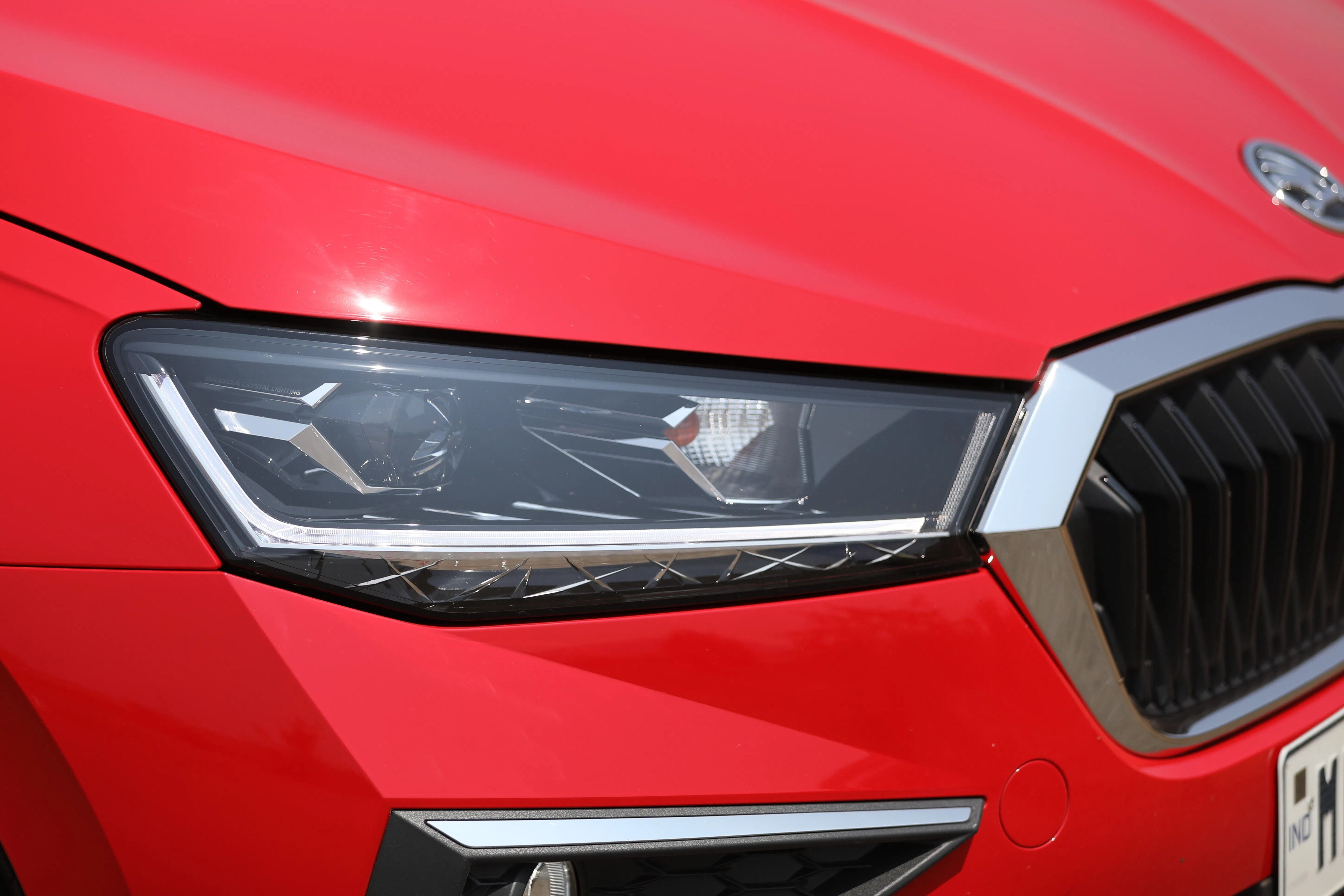 skoda slavia in field