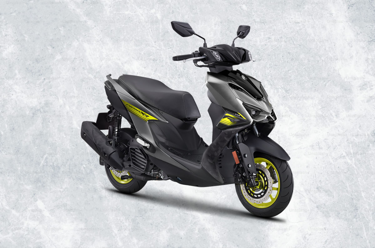 The Yamaha Cygnus XR155 is the first scooter in the Cygnus series to get a larger 155cc engine.