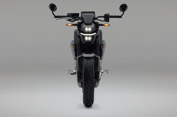 Honda WN7 front head on shot