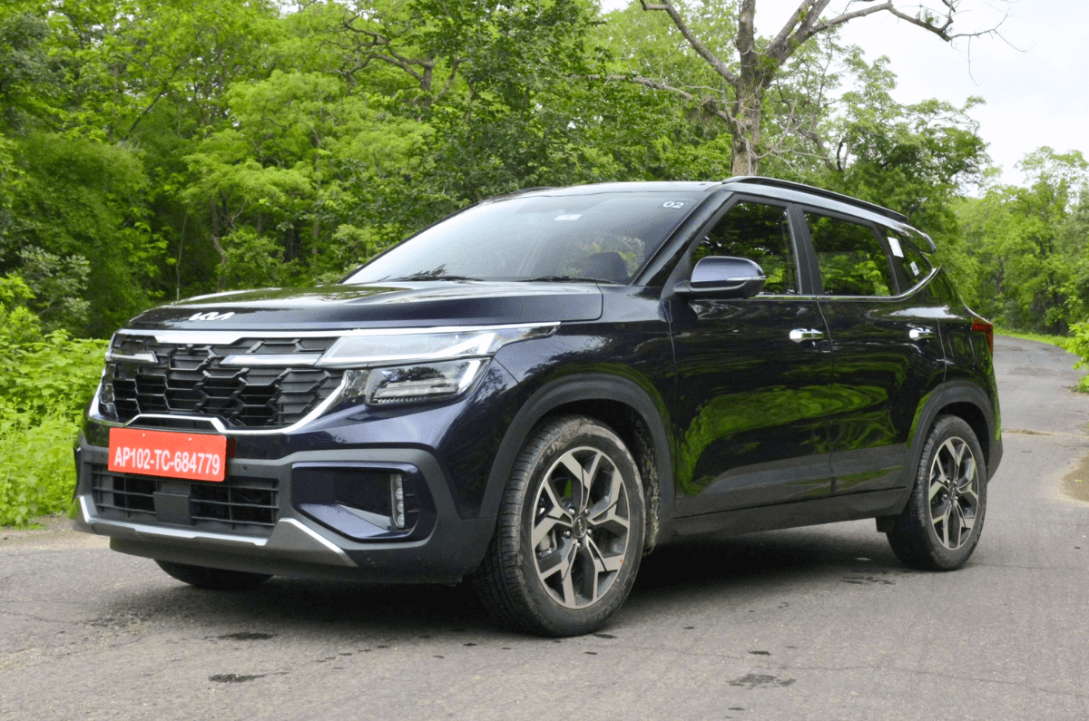 Kia Seltos exterior design details image gallery