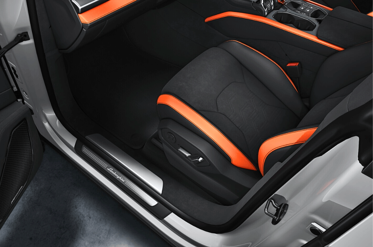 Even the door sills can be customised by the buyer.