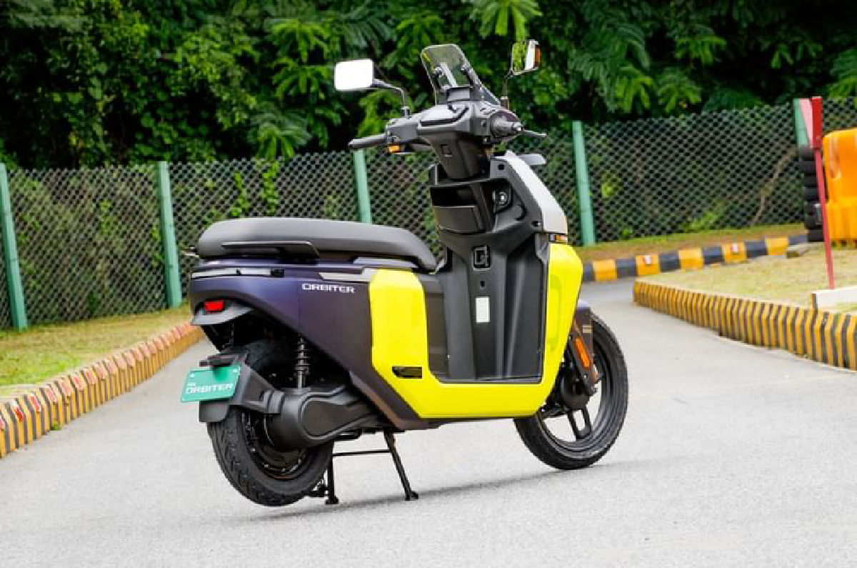 The Orbiter, like the iQube, employs a hub-mounted motor – albeit not the same unit.