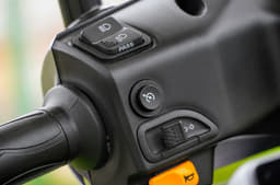 TVS Orbiter left side switchgear and cruise control button