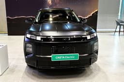2025 hyundai creta electric knight edition on show floor