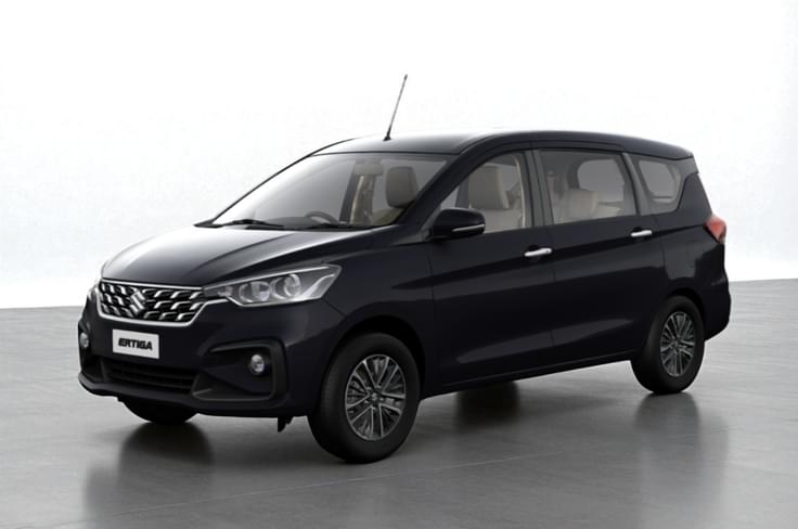 Maruti Ertiga in Bluish Black Maruti Ertiga in Bluish Black