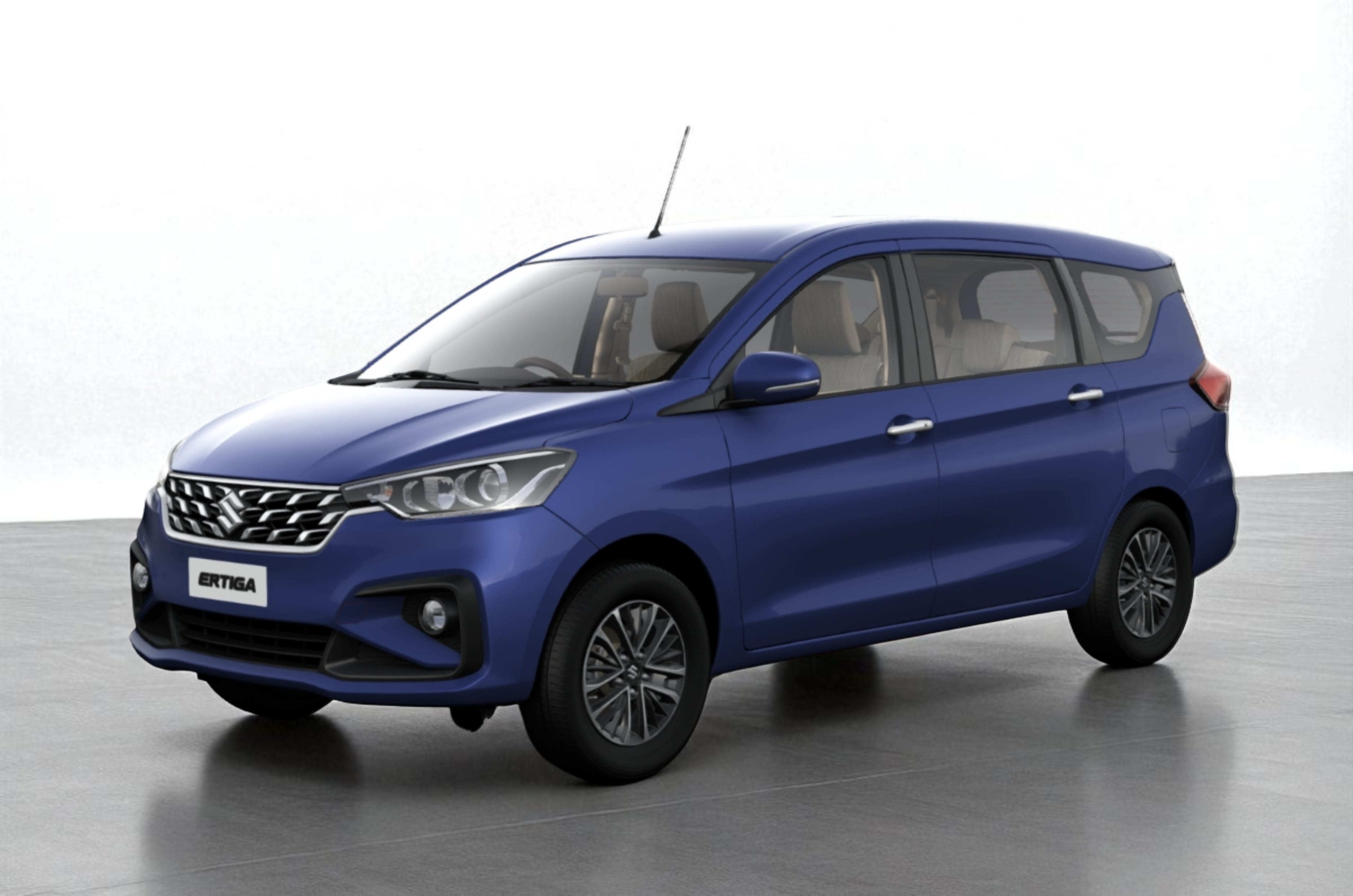Maruti Ertiga in Prime Oxford Blue