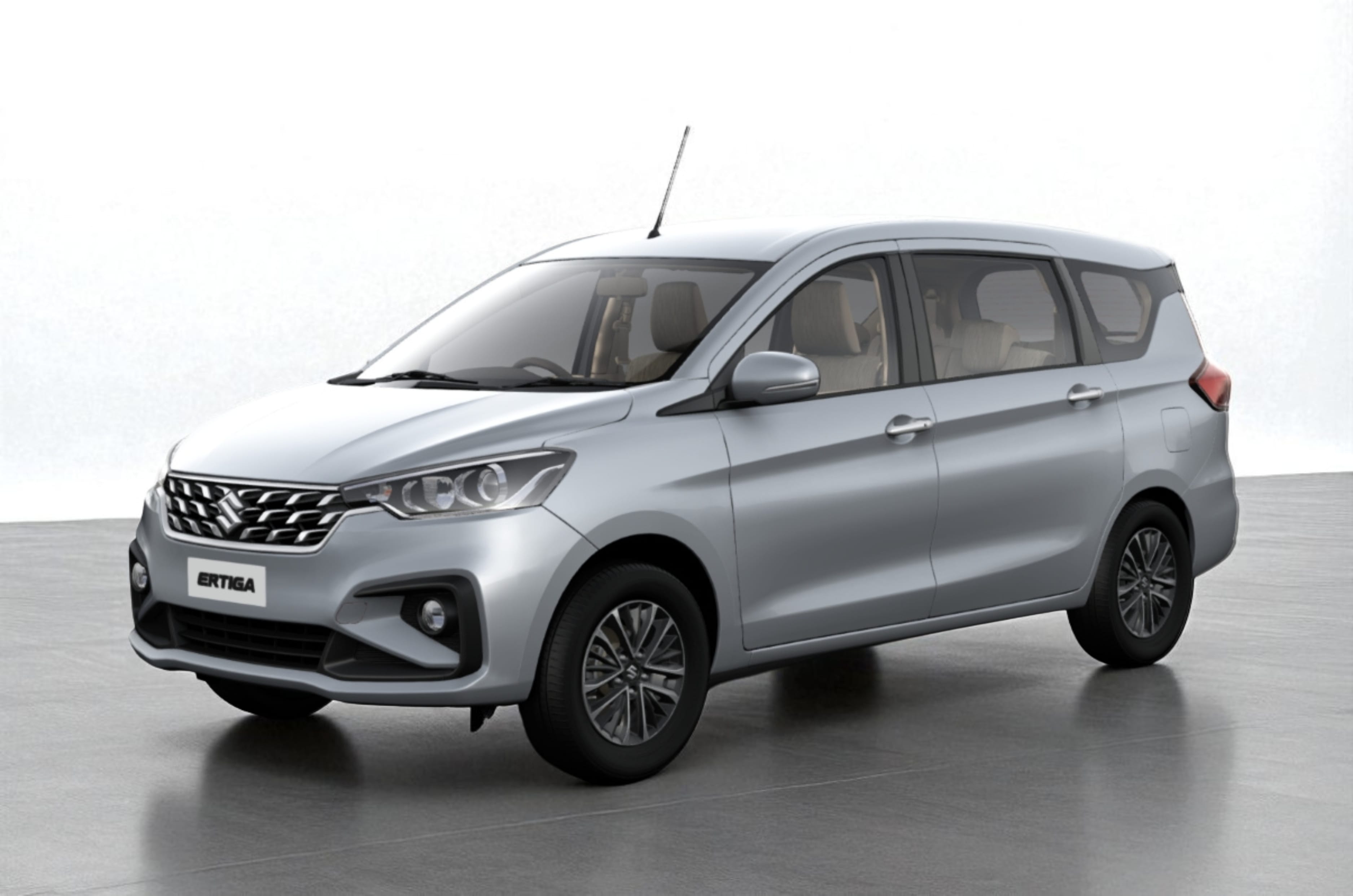 Maruti Ertiga in Splendid Silver
