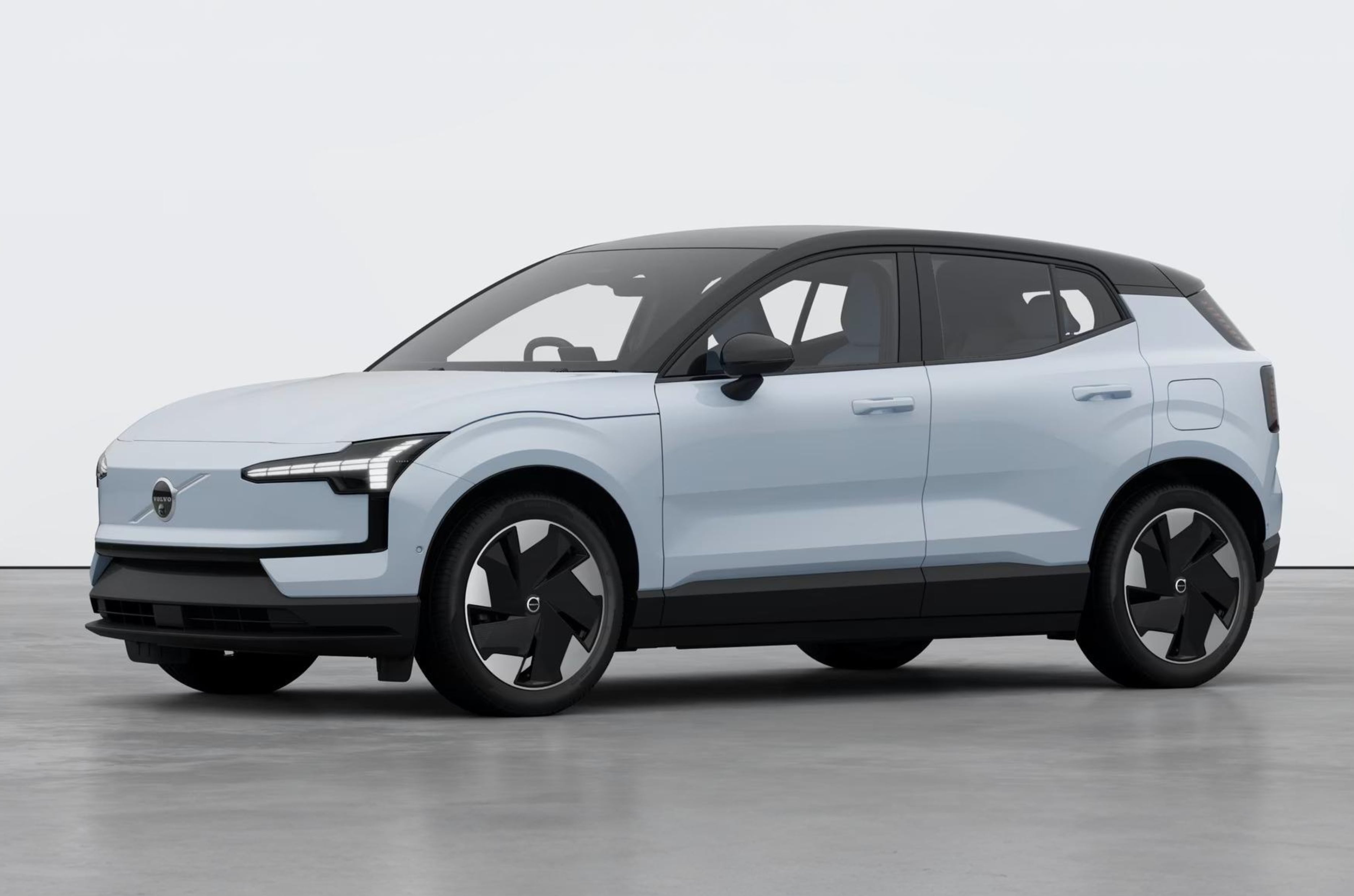Volvo EX30 in Cloud Blue