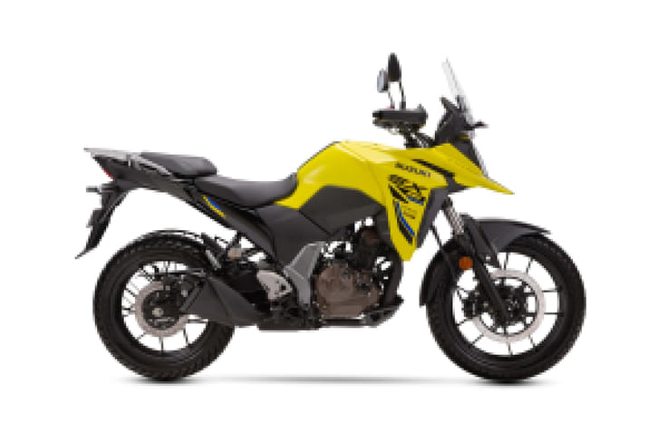 The V-Strom SX is mechanically unchanged. New V-Storm SX color