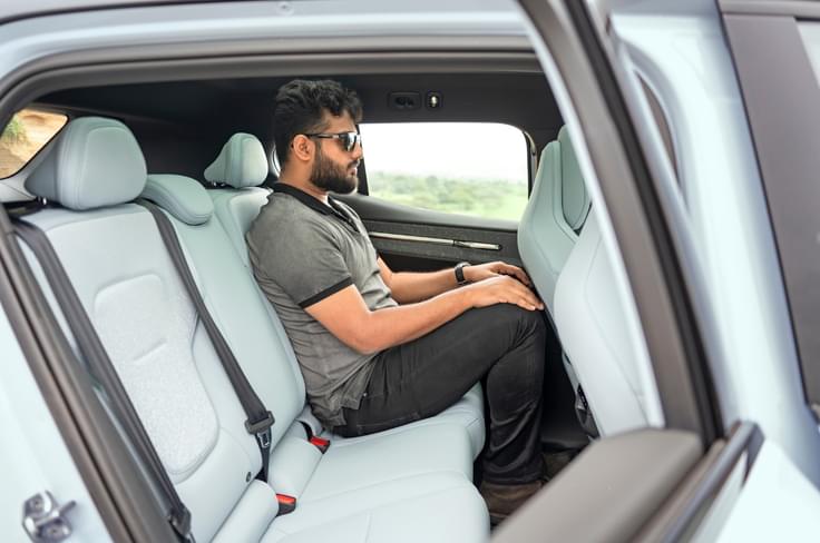 2025 volvo ex30 rear seat space 2025 volvo ex30 interior