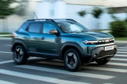 2025 Dacia Duster Pickup on road
