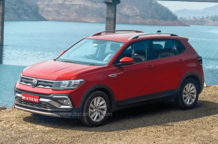 VW Taigun: 5th position, 6,686 units.