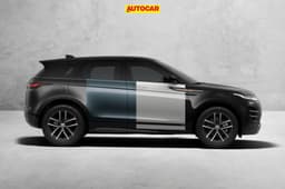Range Rover Evoque side profile all colours