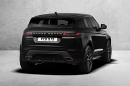 Range Rover Evoque rear right black colour