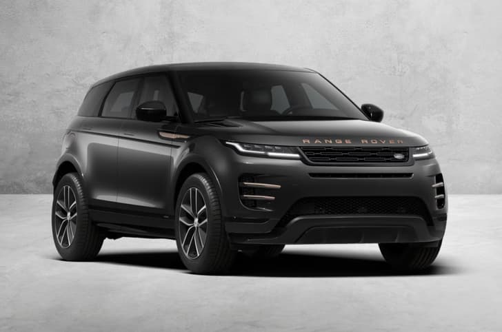 Range Rover Evoque front right grey colour