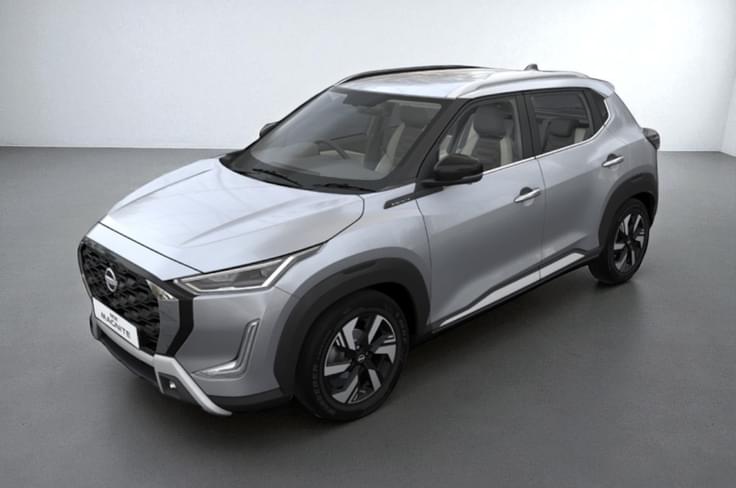 2025 Nissan Magnite in Blade Silver 2025 Nissan Magnite in Blade Silver