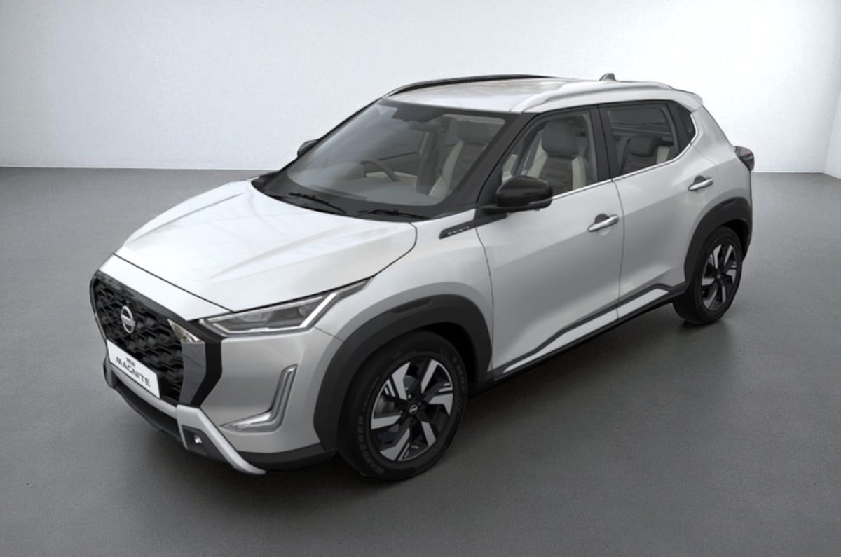 2025 Nissan Magnite in Pearl White