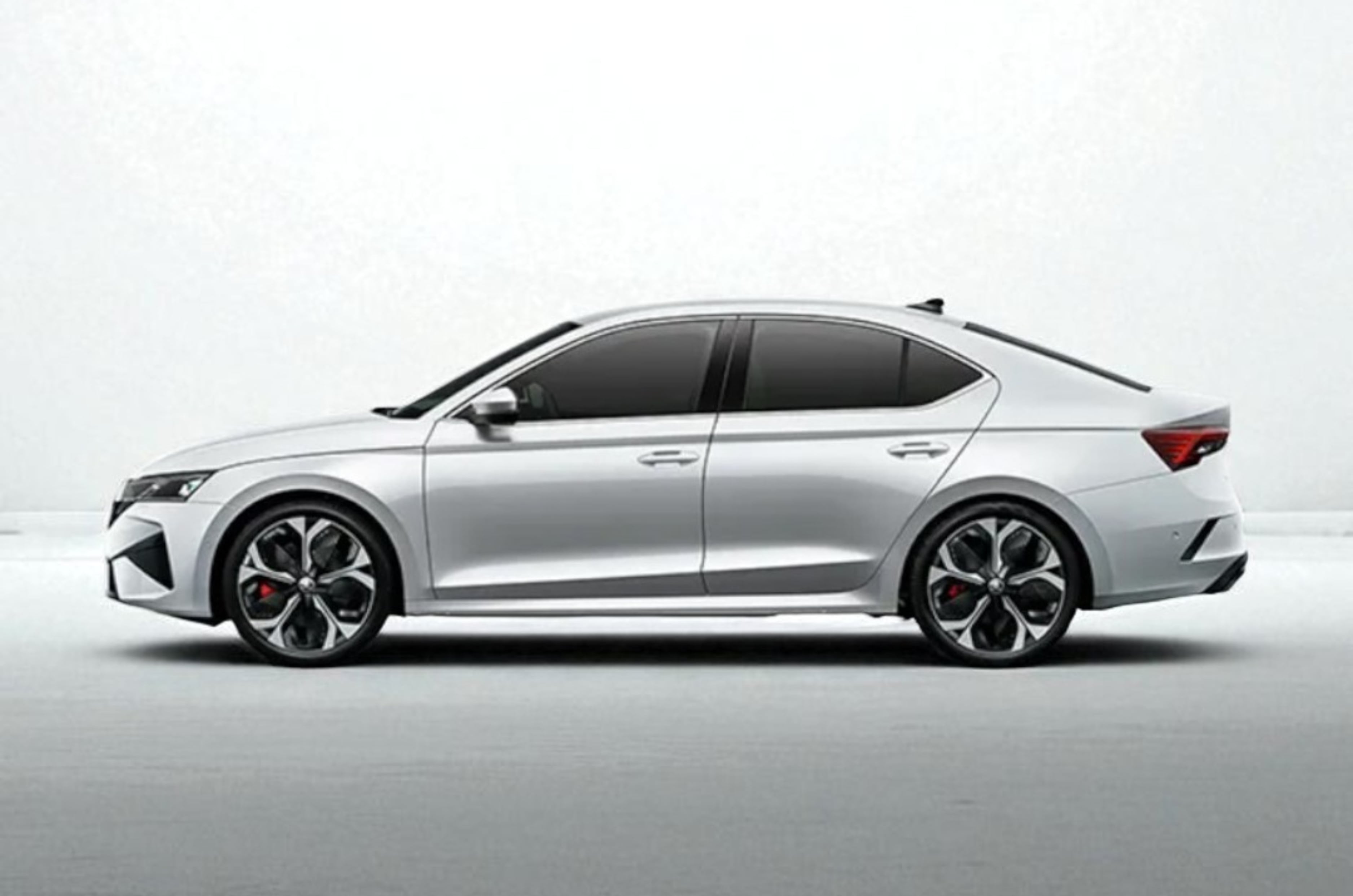 Skoda Octavia RS in Candy White.
