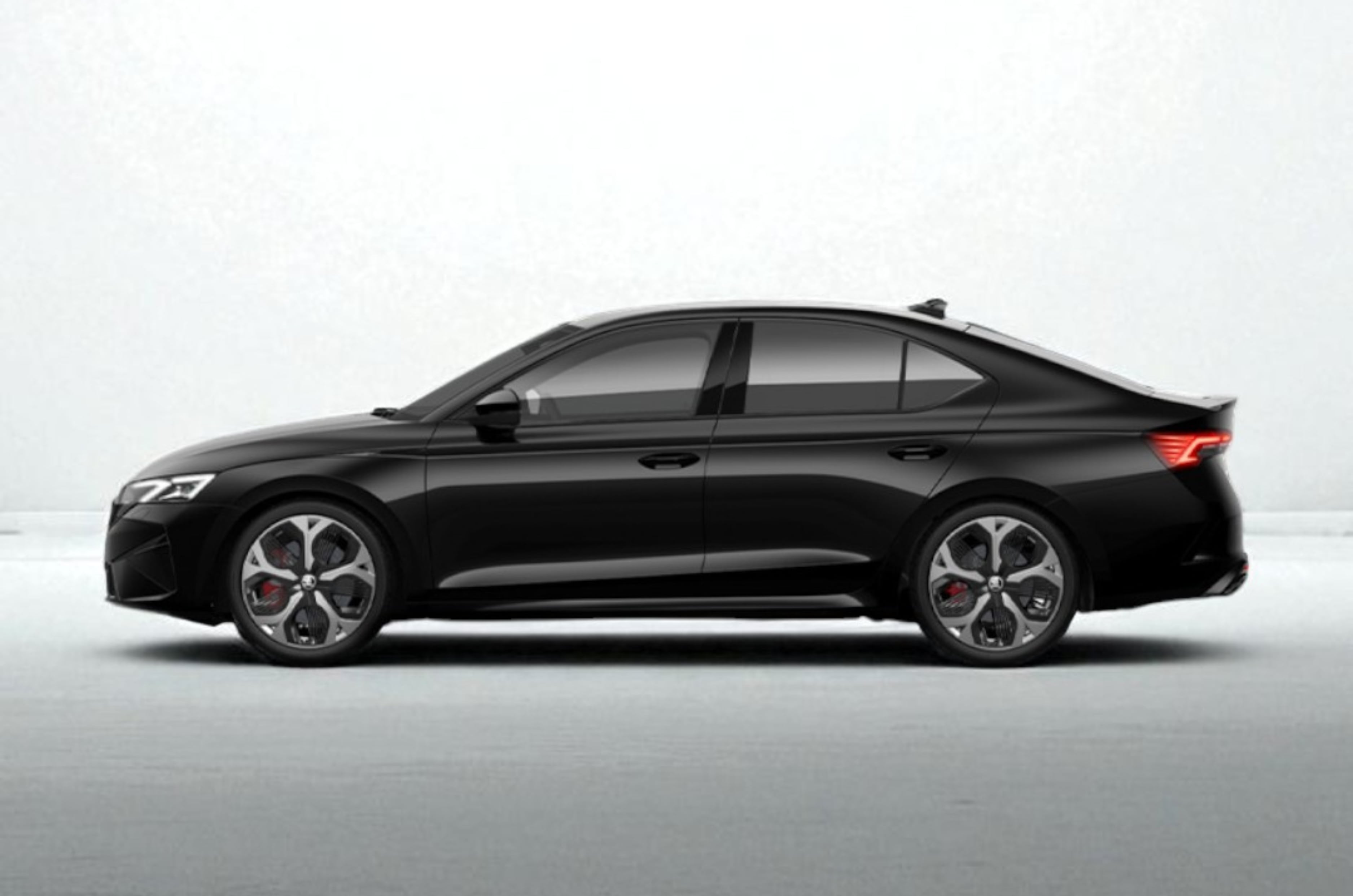 Skoda Octavia RS in Magic Black.