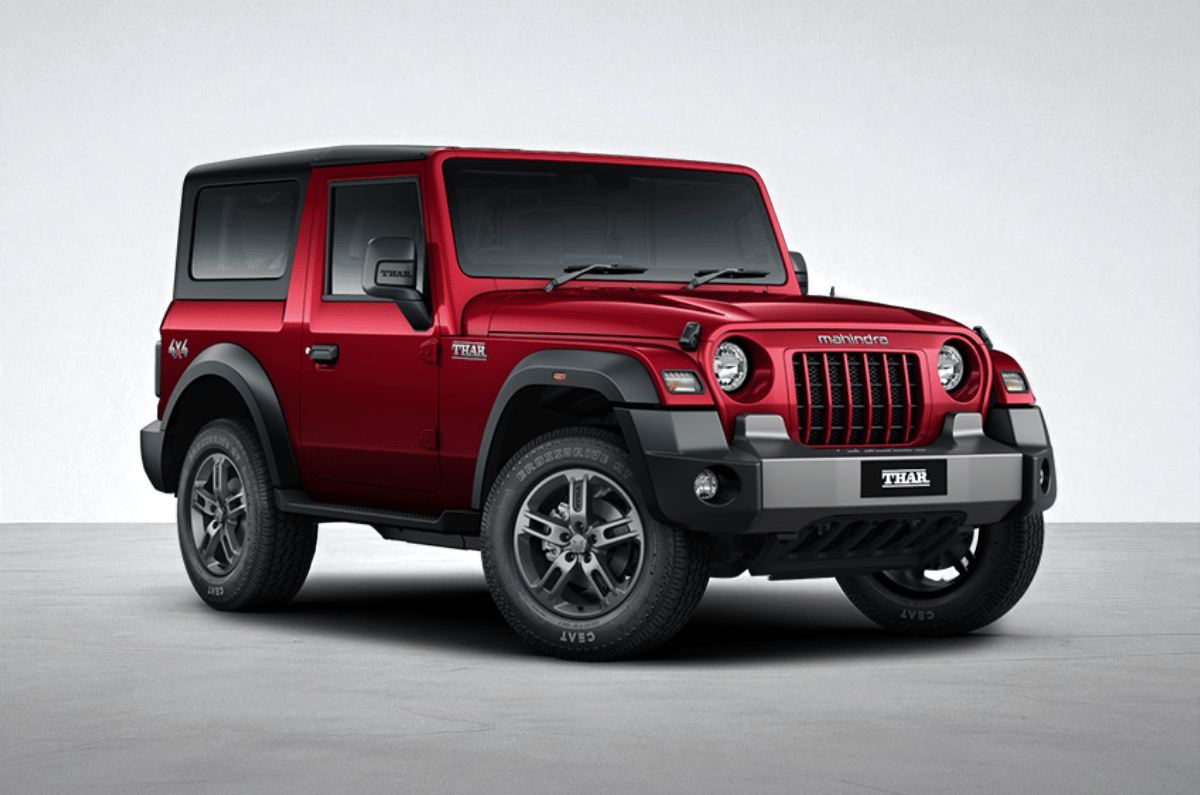 2025 Mahindra Thar colours gallery