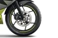 The Gixxer and Gixxer SF come with single-channel ABS. Gixxer, Gixxer SF front wheel