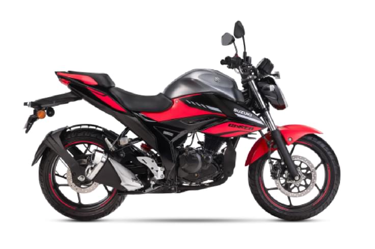 Suzuki has introduced two new colour schemes for the Gixxer and Gixxer SF. Gixxer side static