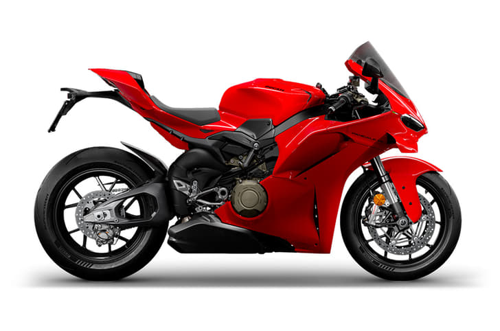 Ducati Panigale V4 S side profile