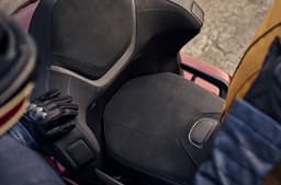 Honda Gold Wing Tour seat with backrest