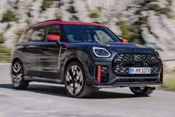 mini countryman jcw on road