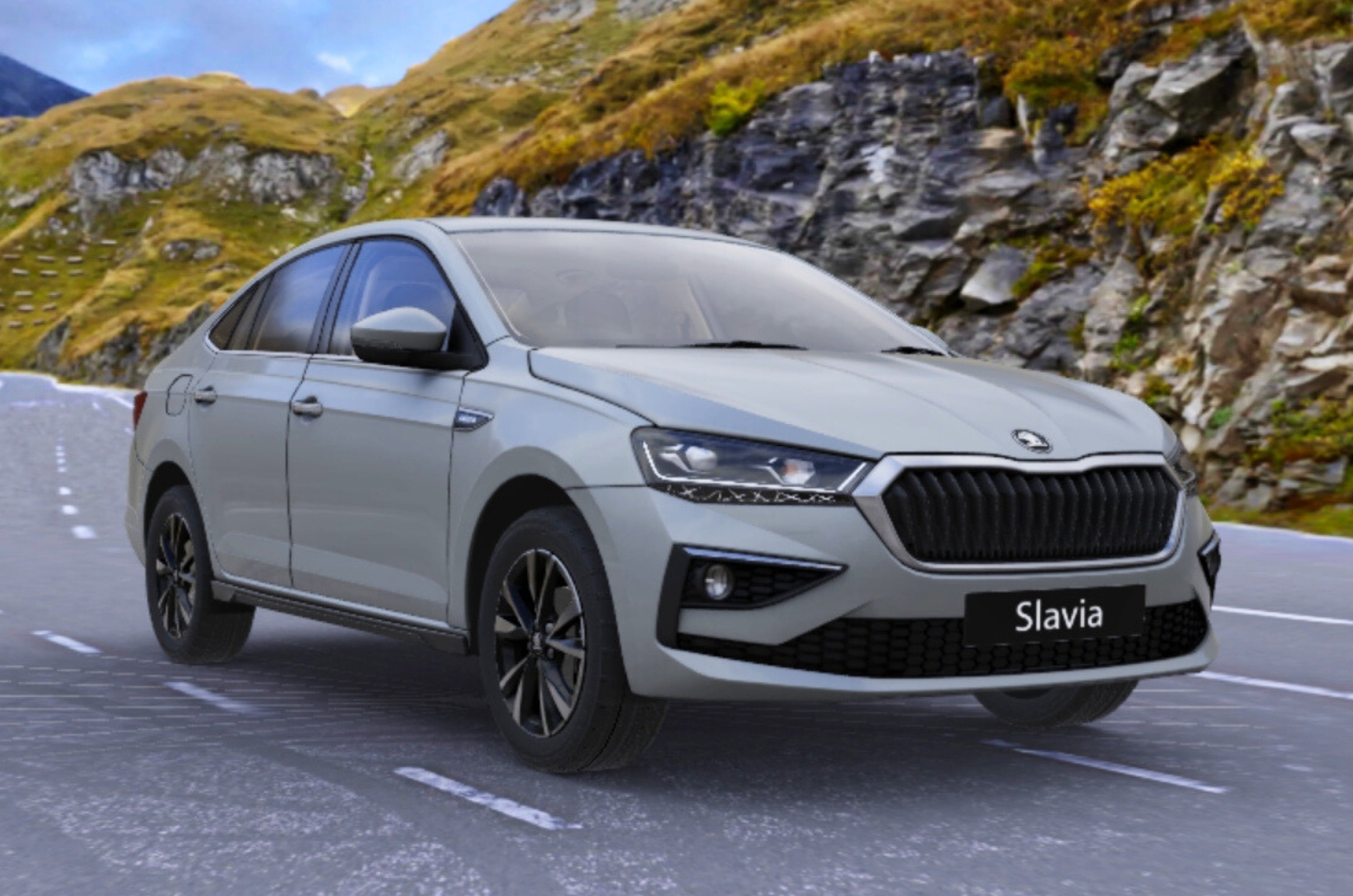 Skoda Slavia Brilliant Silver