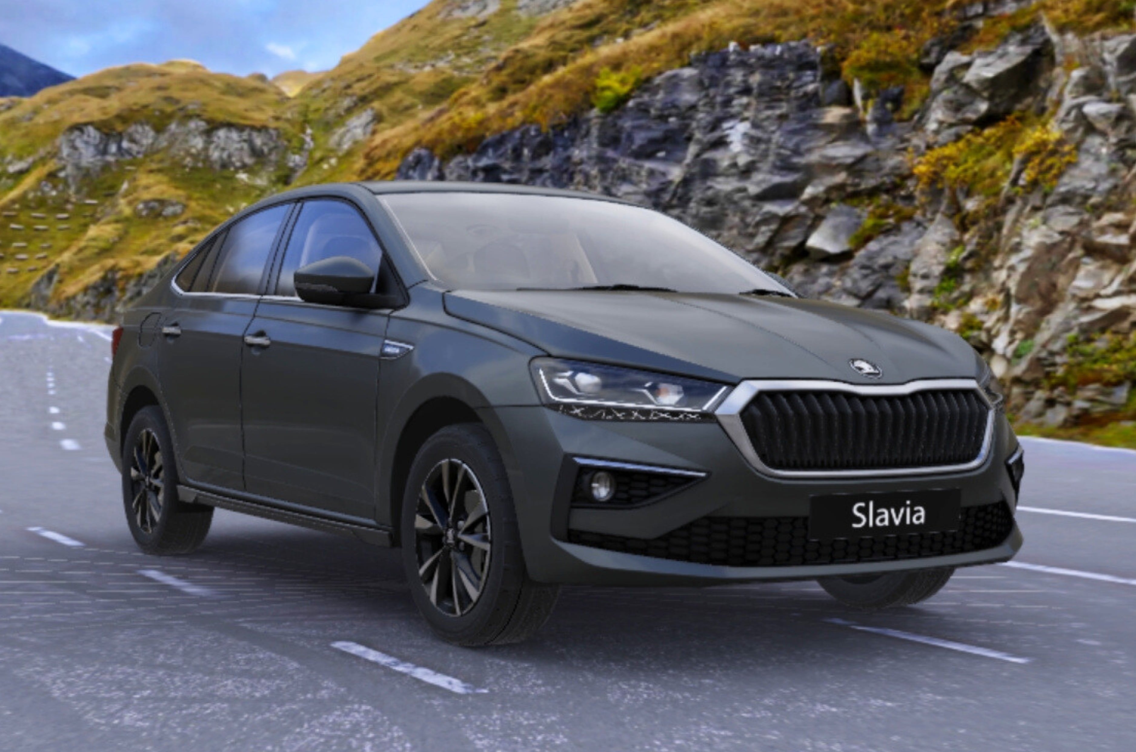 Skoda Slavia Carbon Steel