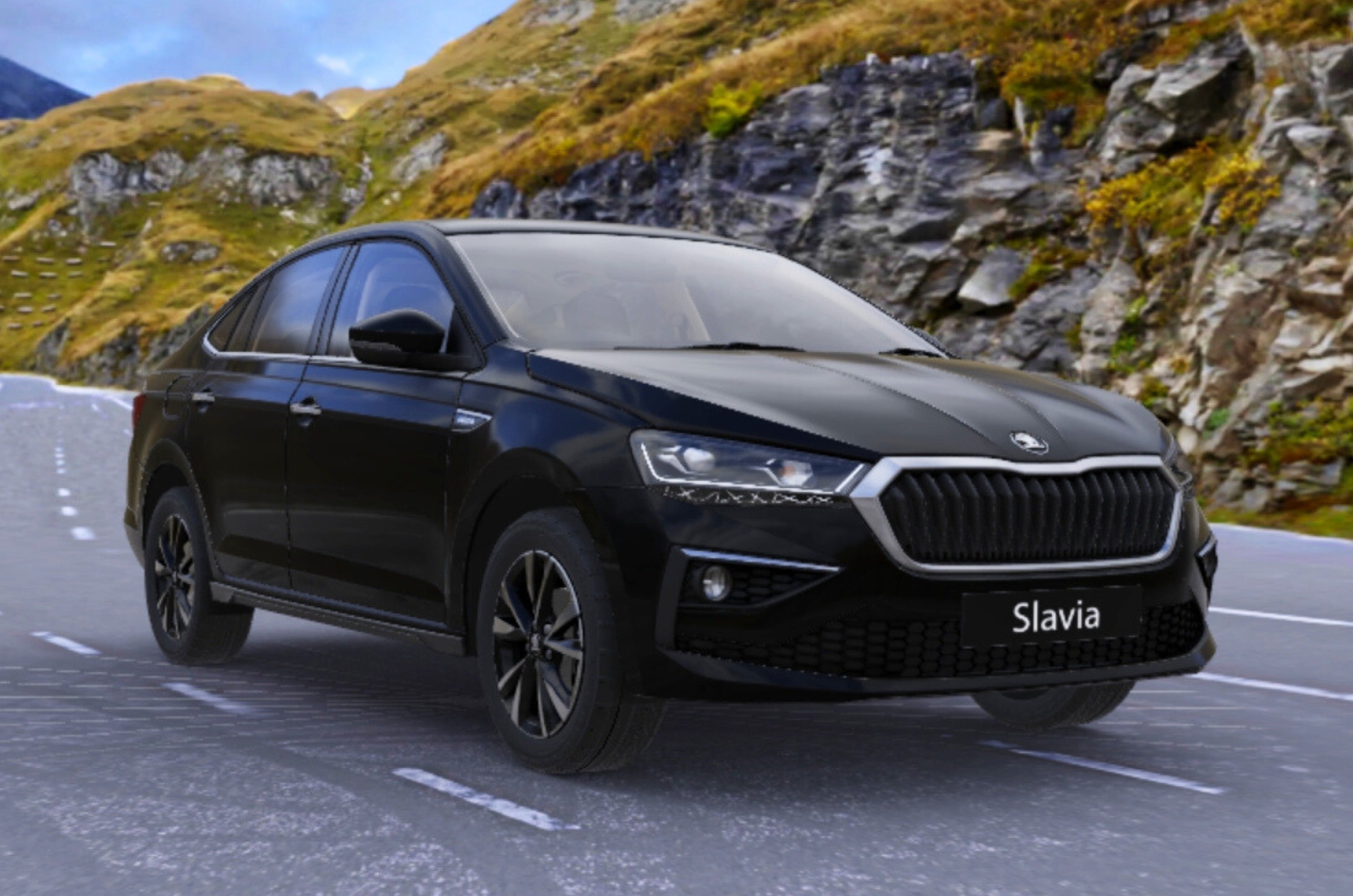 Skoda Slavia Deep Black