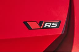 Skoda Octavia RS badge 