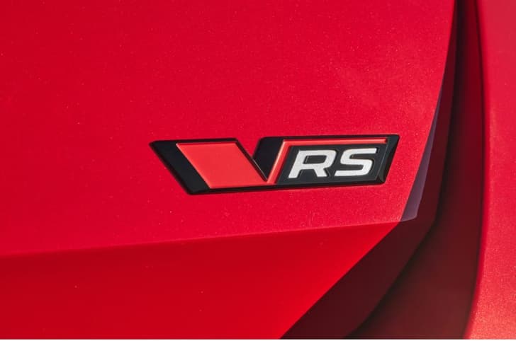 Skoda Octavia RS badge