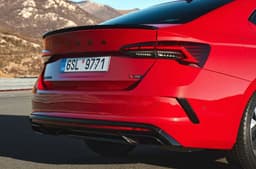 Skoda Octavia RS tail gate