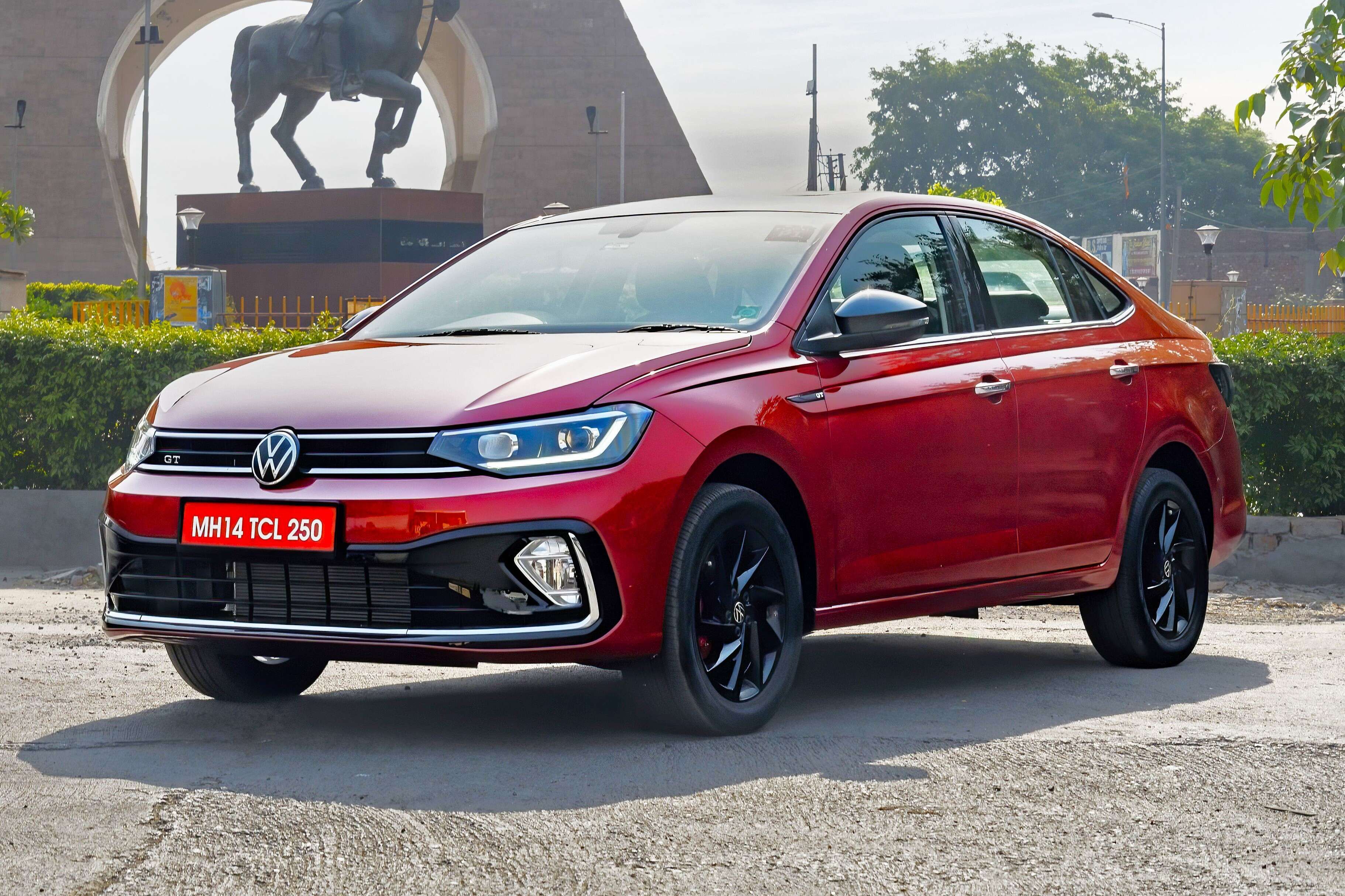 The Volkswagen Virtus is the Skoda Slavia