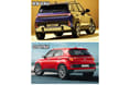 hyundai venue new vs old rear three quarter hyundai venue new vs old